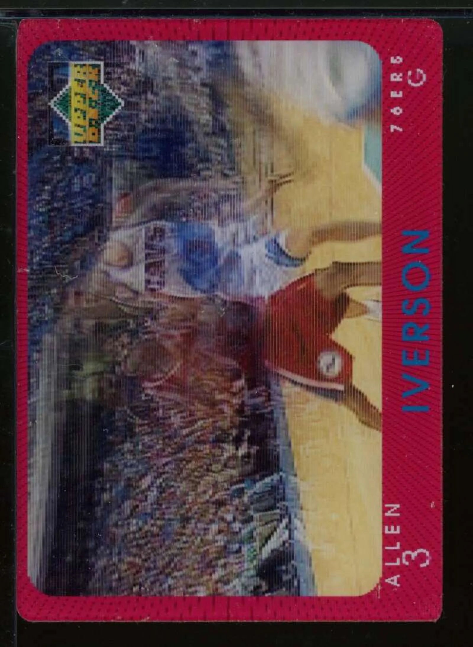 Allen Iverson Card 1997-98 Upper Deck Diamond Vision #20