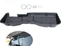 For 19-23 Silverado 20-23 1500 Crew Cab Rear Cargo Under Seat Storage Box Black