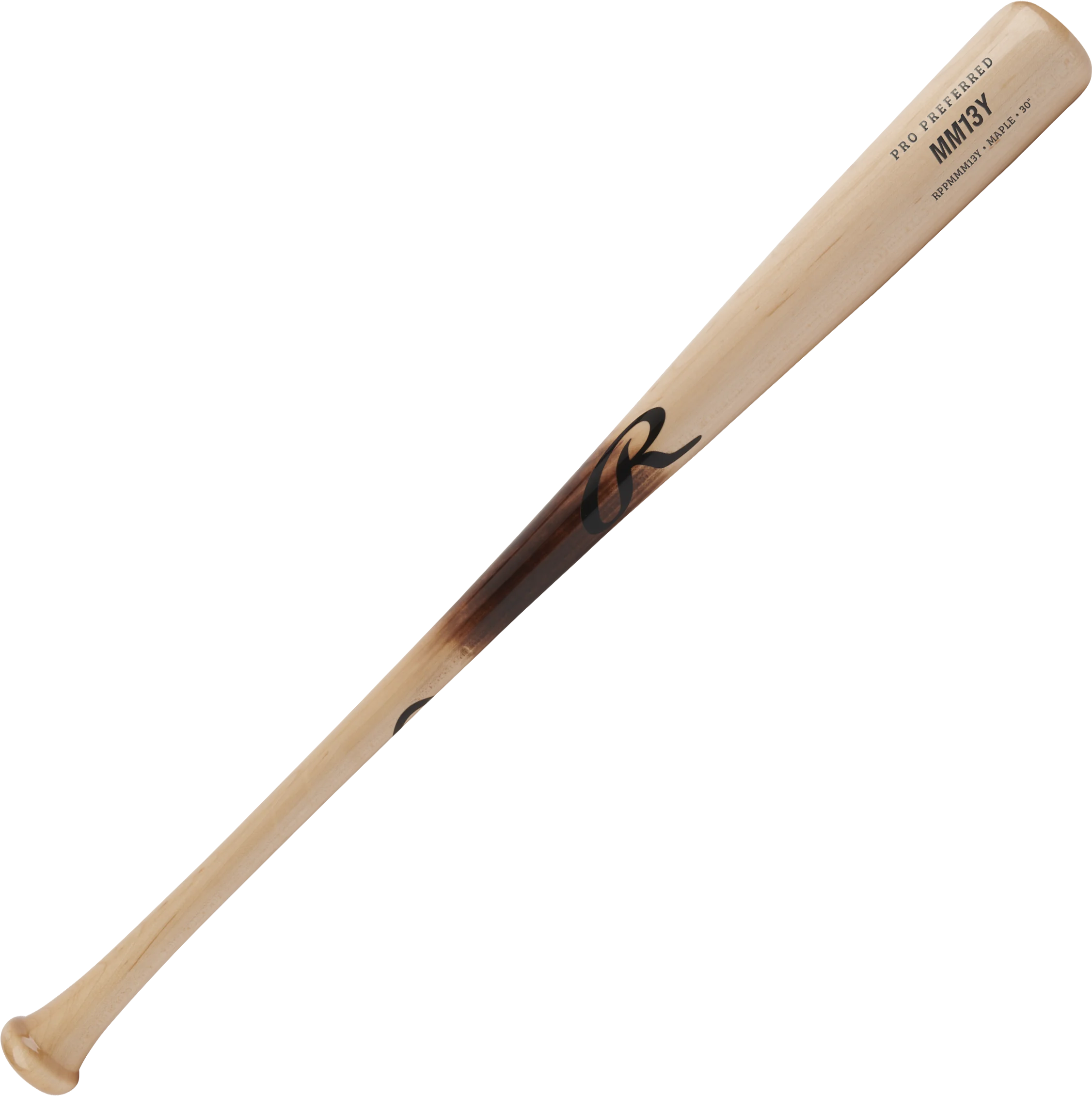 Rawlings Pro Preferred Youth Wood Bat - Maple - MM13 Pattern | 31 | -13