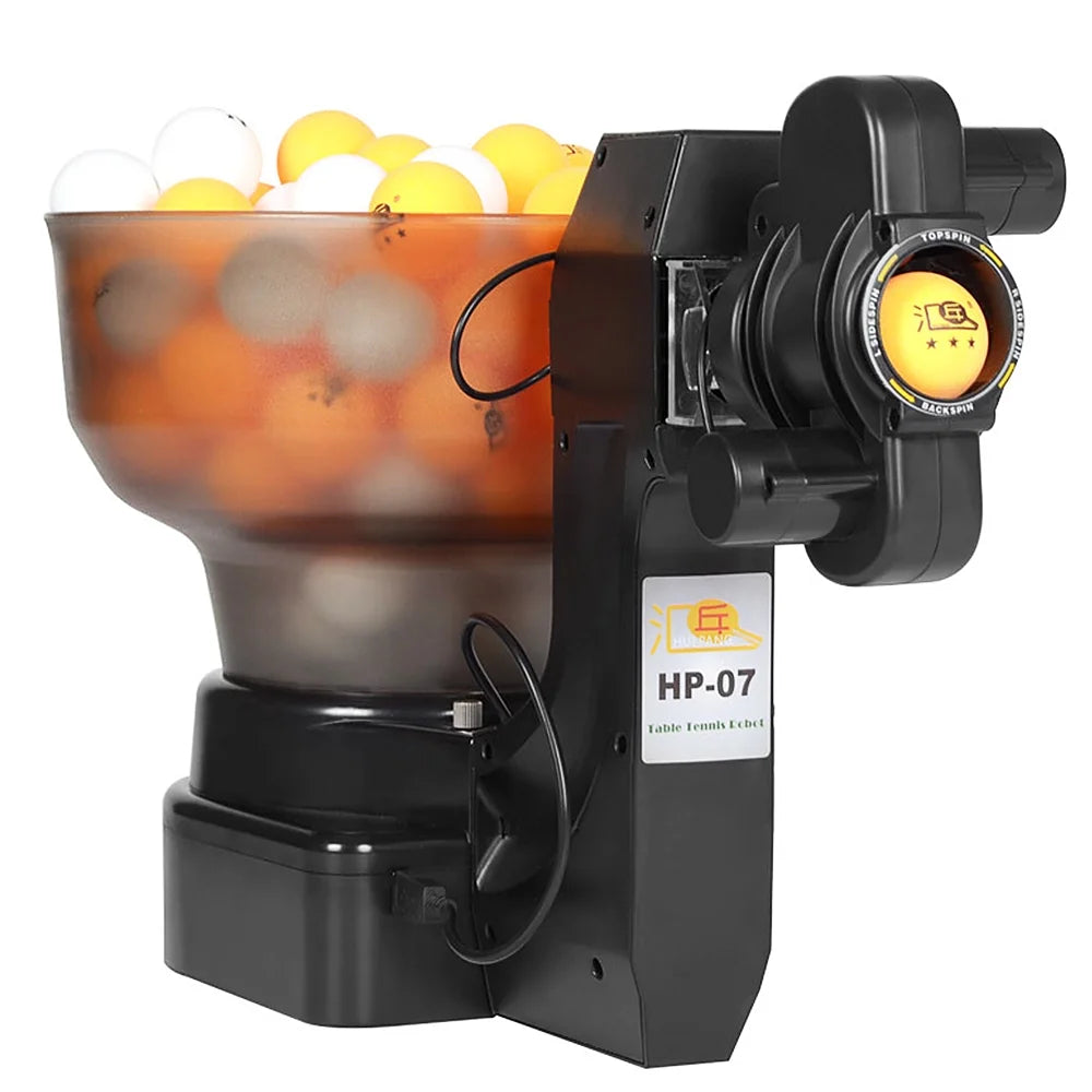 Automatic Table Tennis Robot - Ping Pong Ball Serving Machine for Training, Compatible with 40mm Regulation Balls