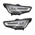 New Pair Of Headlights Compatible With Audi A4 Quattro Prestige Sedan 4-Door 2017 2018 2019 By Part Numbers Au2503204 Au2502204 8W0941774B 8W0941773B