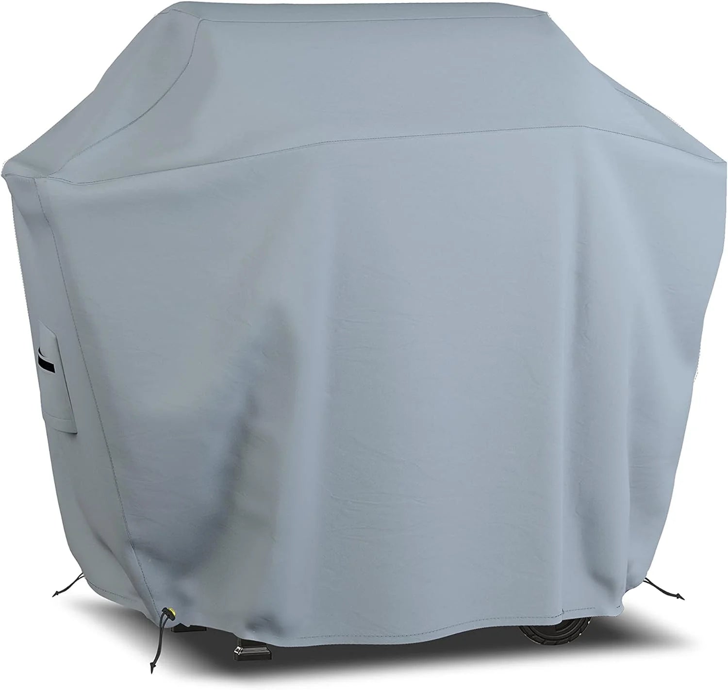 BBQ Grill Cover, 18 Oz Heavy Duty Waterproof UV & Weather Resistant, Outdoor Cover With Air Vents & Drawstrings (58¡± Inches, Gray)