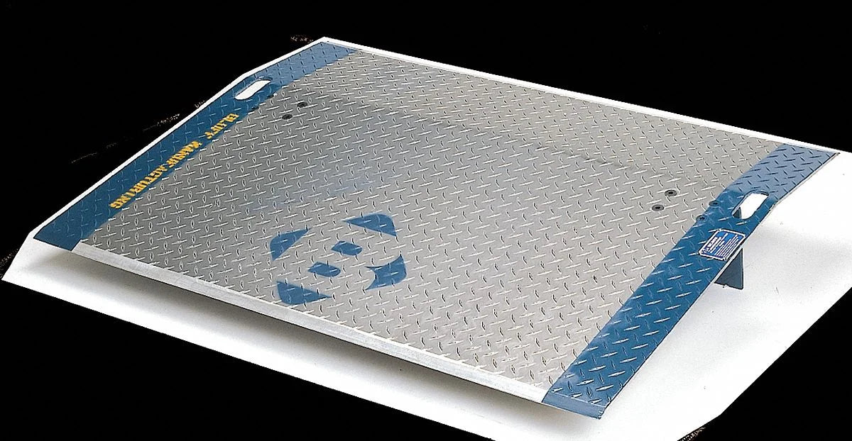 Bluff Manufacturing Dock Plate,Aluminum,36 L,60 W  A6036