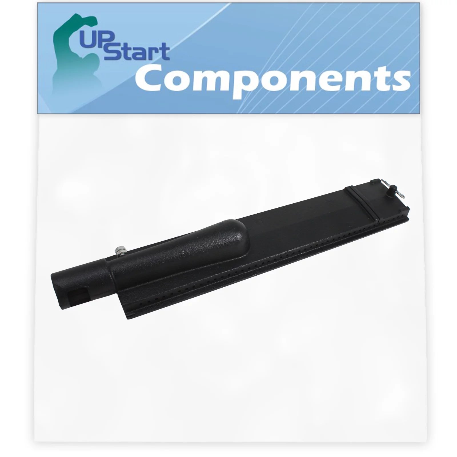 BBQ Gas Grill Tube Burner Replacement Parts for Bull Bramha 5 - Compatible Barbeque Cast Iron Pipe Burners 15 3/4