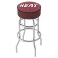 Trademark Gameroom Miami Heat Fade Bar Stool with Padded Seat