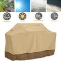 JahyElec 72 Waterproof Heavy Duty BBQ Gas Grill Cover Windproof, UV and Fade Resistant, 600D BBQ Grill Cover for Char-Broil