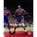 Patrick Ewing New York Knicks Unsigned Waiting For Rebound With Charles Oakley Photograph