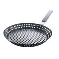 Yabuy Grill Skillet with Removable Handle Perfect for Grilling Vegetables and Seafood
