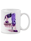 Jeans And High Heels Mug  -Image by Shutterstock,