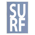 Stupell Industries Nautical Surf Text Nature Painting Unframed Art Print Wall Art, 13 x 19
