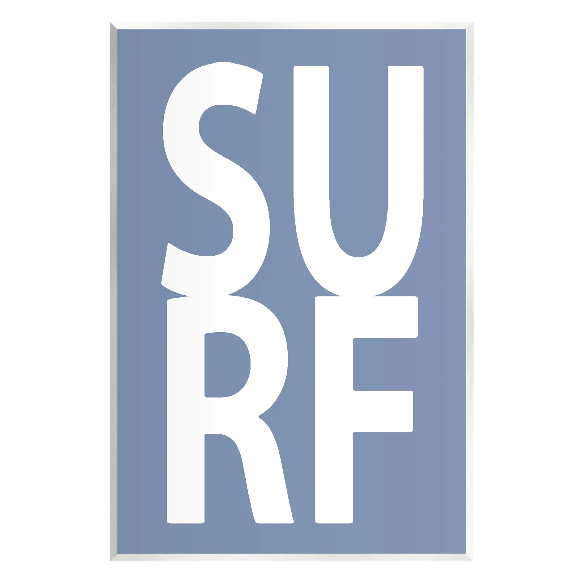 Stupell Industries Nautical Surf Text Nature Painting Unframed Art Print Wall Art, 13 x 19