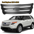 ZXMT Front Upper Bumper Grille Hood Grill Trim Fit for 2011-2015 Ford Explorer