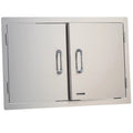 Bull Stainless Steel Double Doors, 25-Inch