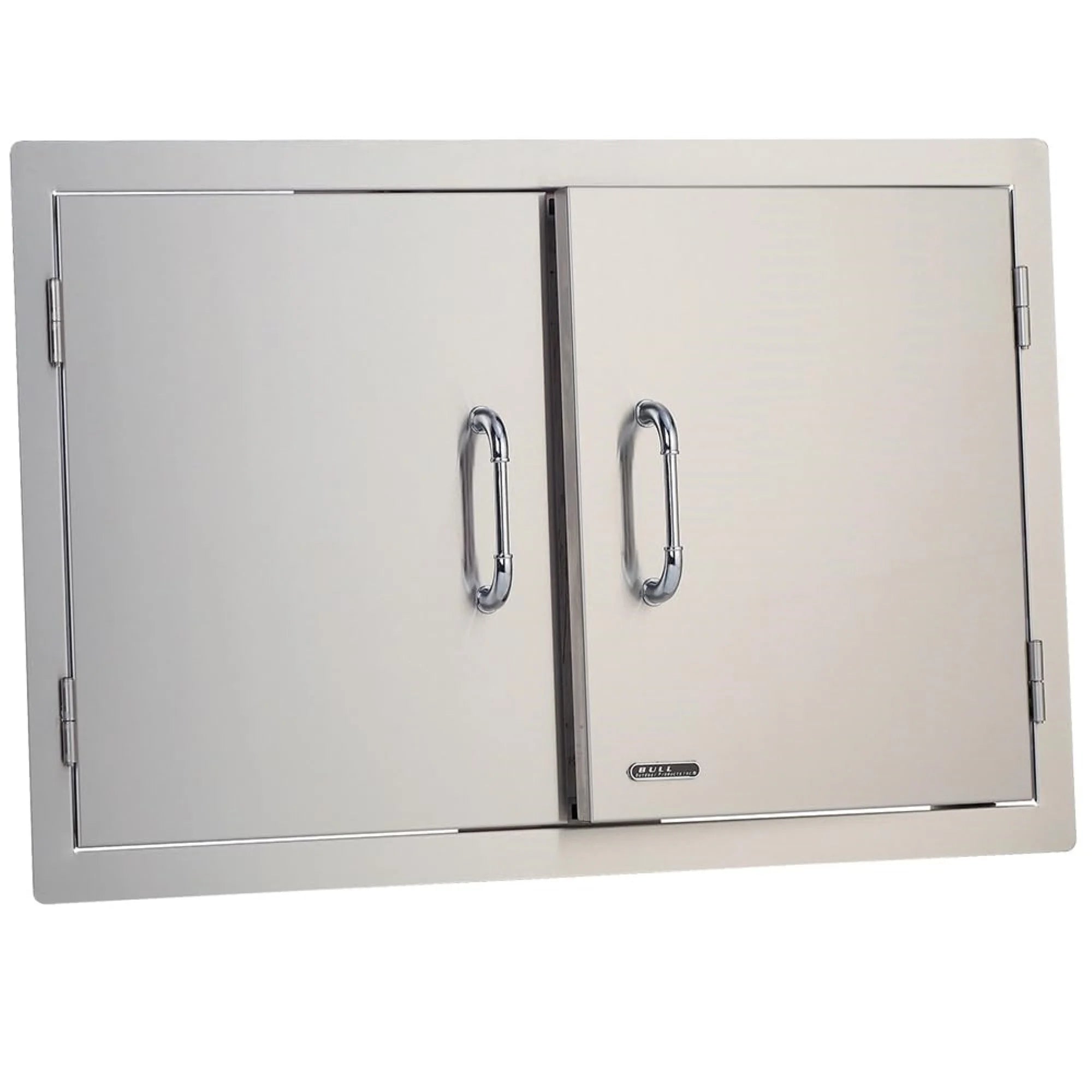 Bull Stainless Steel Double Doors, 25-Inch