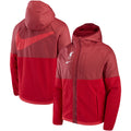Men's Nike  Red Liverpool Winterized AWF Hoodie Full-Zip Jacket