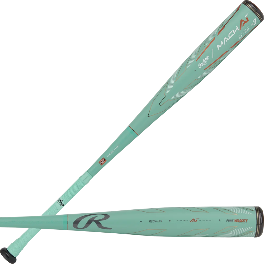 Rawlings Mach AI (2 5/8 Barrel) BBCOR Baseball Bat | 32 | -3