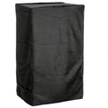 North East Harbor Outdoor Smoker Grill Cover - 18L x 17W x 33H - Electric, Propane, Pellet, or Charcoal BBQ Smoker Cover - UV Protected, and Weather Resistant Storage Cover - Black