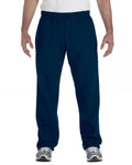 Branded Gildan Adult Heavy Blend 8 oz 50 50 Open Bottom Sweatpants NAVY 3XL Instant Saving 5 more on min 2