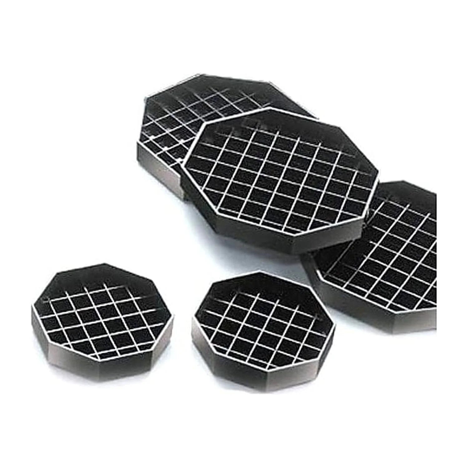 Cal-Mil 308-6-13 Black Octagon 6 Drip Tray