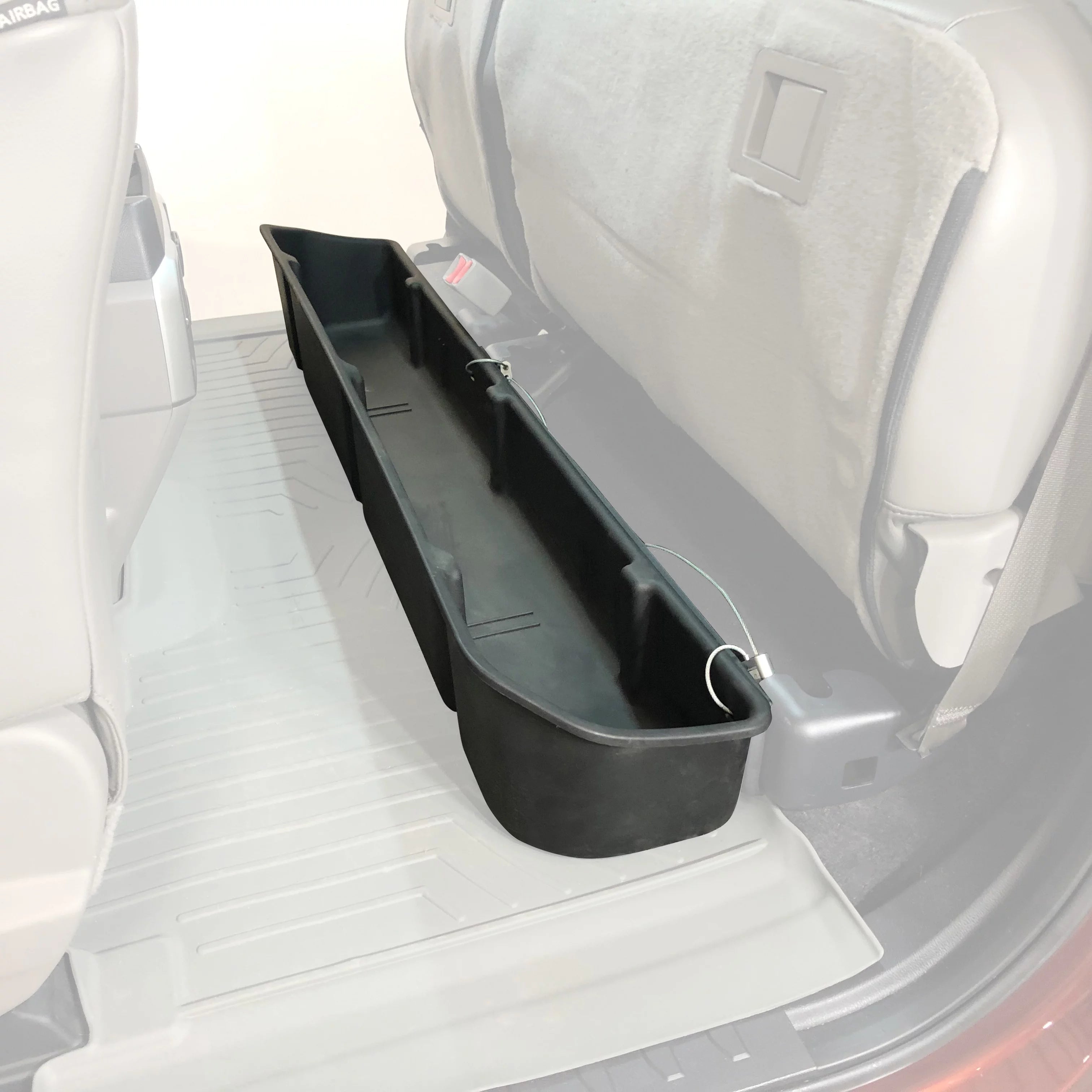 Red Hound Auto Under Seat Storage Box Compatible with Ford F-150 Super Cab (2015-2022), F-250 F-350 F-450 F-550 Super Duty SuperDuty (2017-2022) SuperCab Only Underseat System