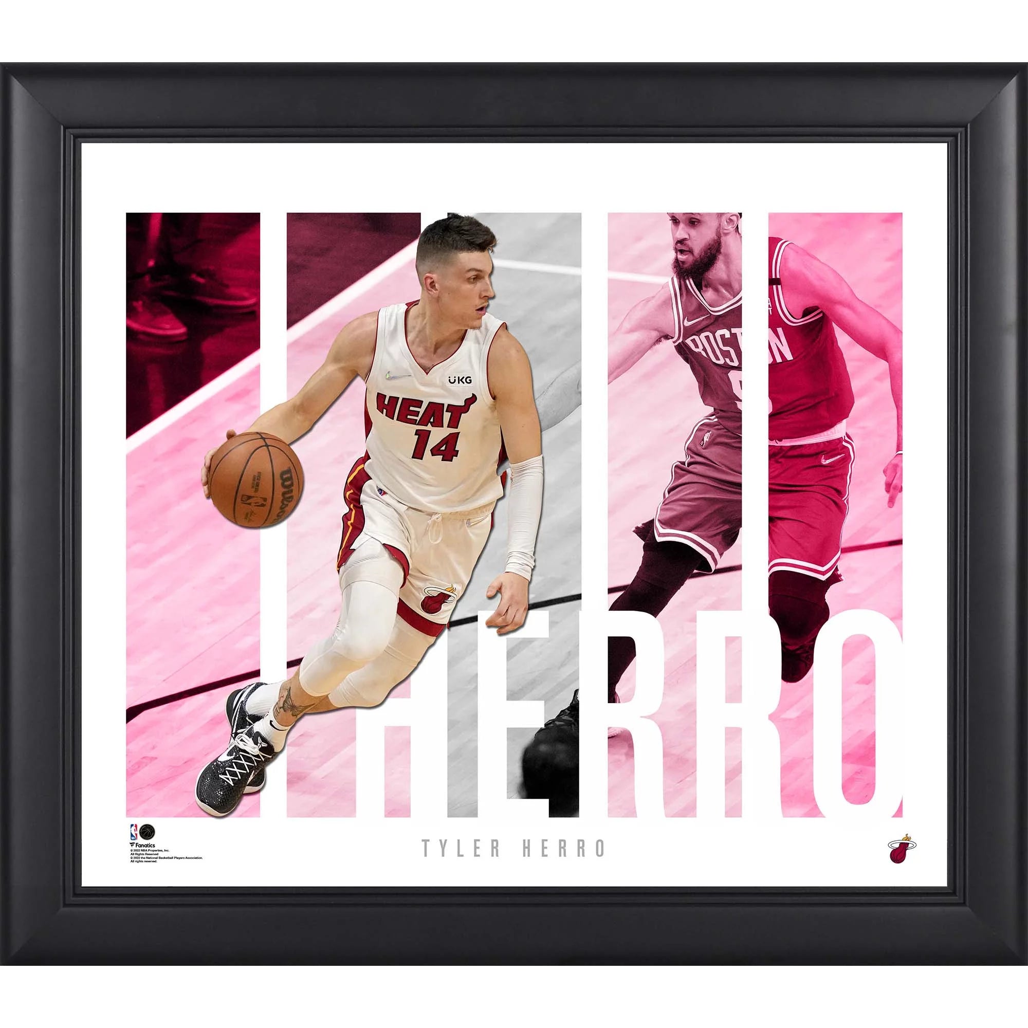 Tyler Herro Miami Heat Framed 15 x 17 Player Panel Collage