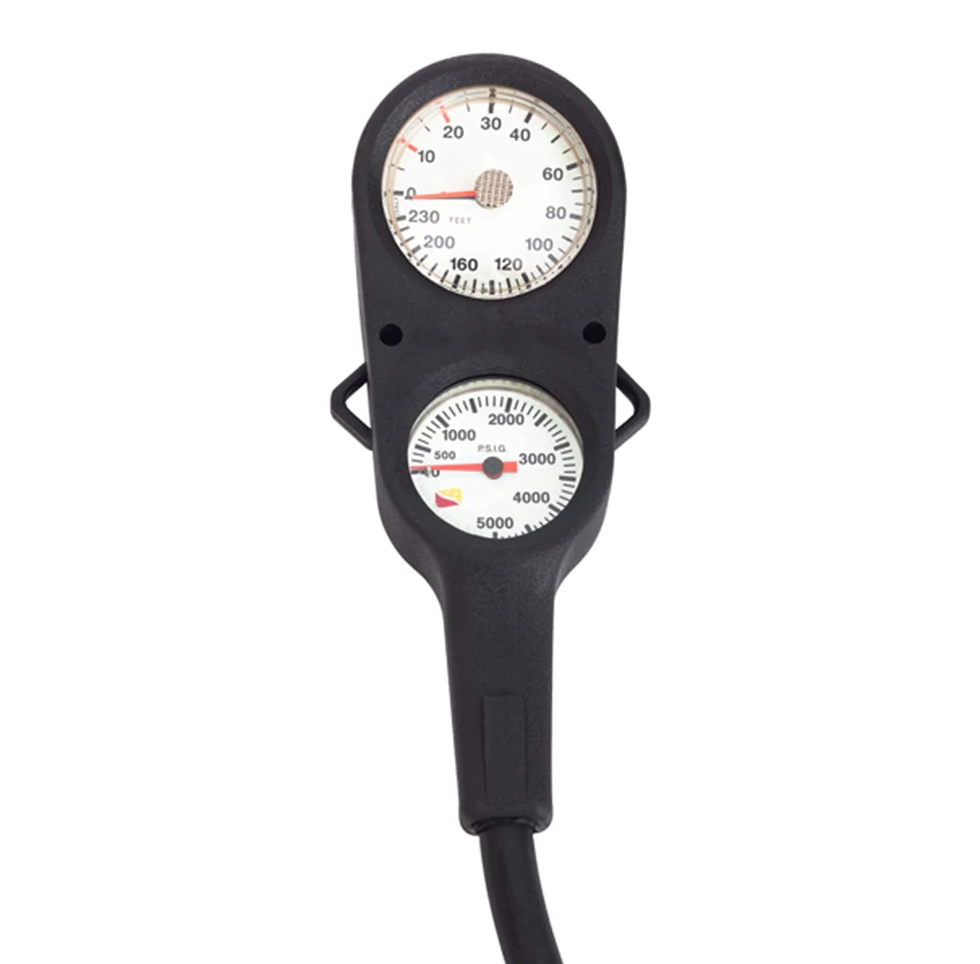 Dive Rite Mini Tech 2 BAR SPG with Depth Gauge Gauge