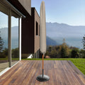 Budge 14 Dia. x 71 H Brown / Beige Patio Umbrella Cover, English Garden