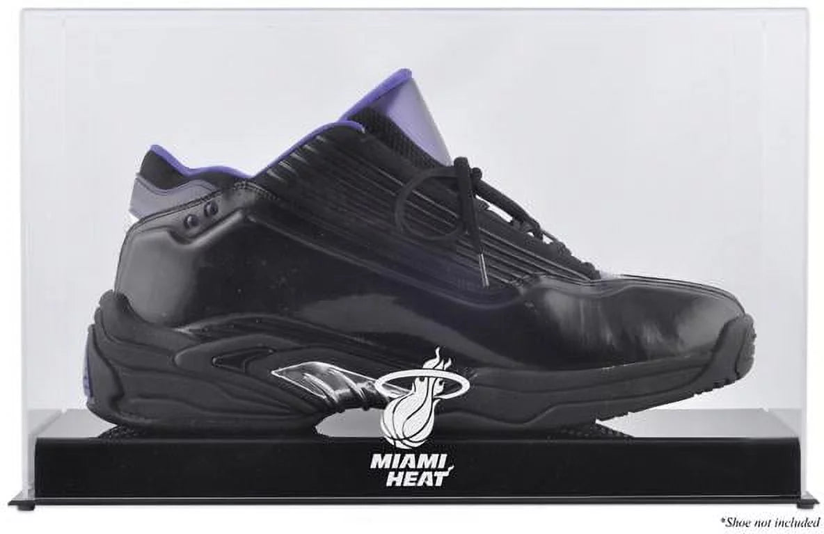 Miami Heat Team Logo Basketball Shoe Display Case