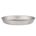 Lixada 700ml Plate Ultralight Dinner Fruit Plate Frying Pan for Camping Hiking Backpacking Picnic BBQ