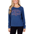 Women's Concepts Sport Royal New York Knicks Mainstream Terry Long Sleeve T-Shirt