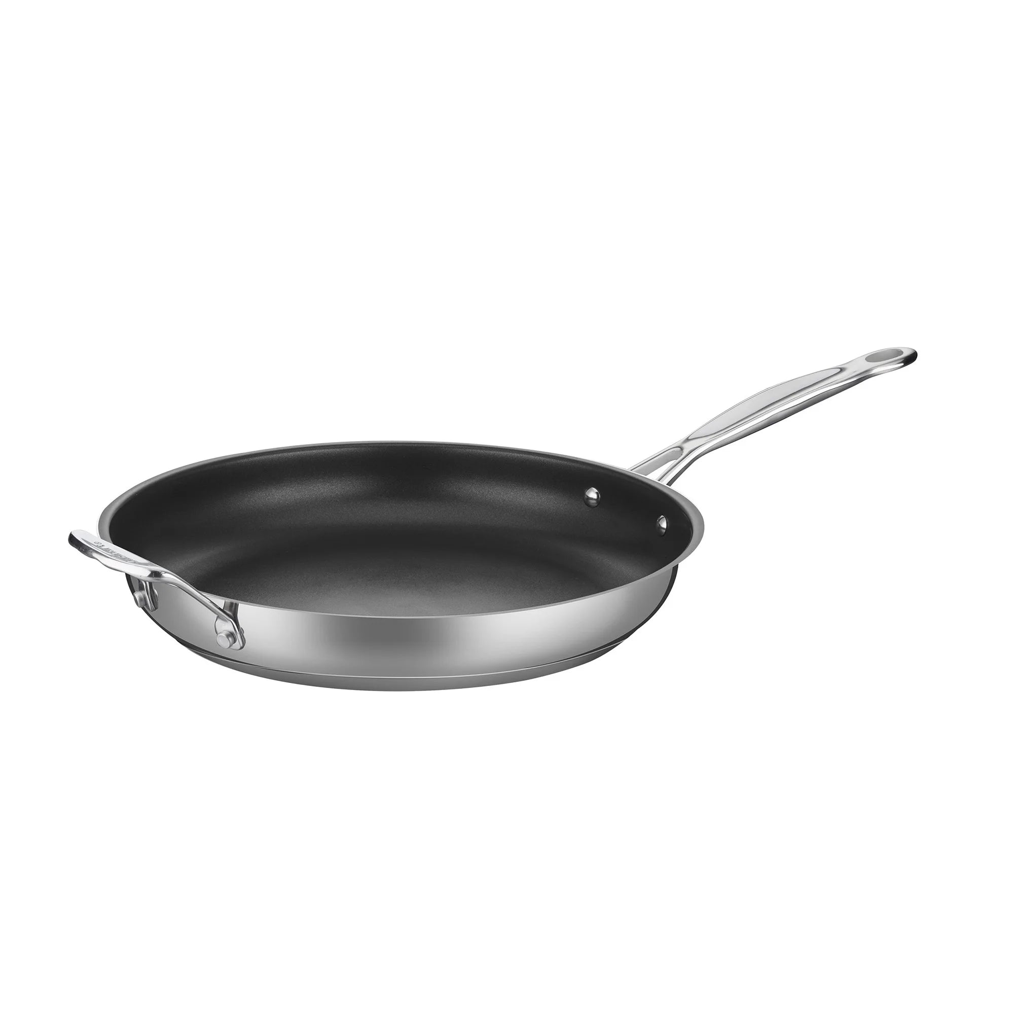 Cuisinart Chef's Classic Stainless 12 Non-Stick Open Skillet w/Helper