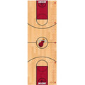 Fathead Miami Heat Basketball Court Large Removable Growth Chart