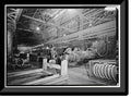Historic Framed Print, United States Pipe & Foundry Company Plant, Pipe Casting & Testing Area, 2023 St. Louis Avenue at I-20/59, Bessemer, Jefferson County, AL - 10, 17-7/8 x 21-7/8
