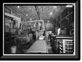 Historic Framed Print, United States Pipe & Foundry Company Plant, Core Making Shop, 2023 St. Louis Avenue at I-20/59, Bessemer, Jefferson County, AL - 6, 17-7/8 x 21-7/8