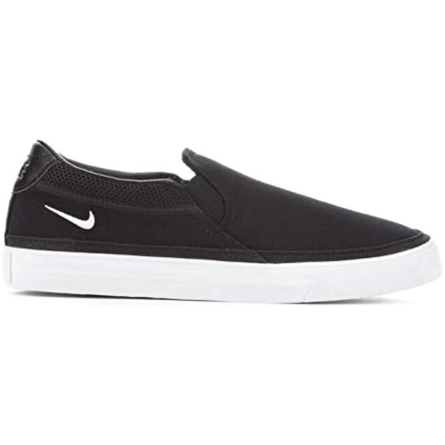 Nike Women's Court Legacy Slip-Ons Size 7 Black/White