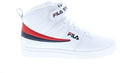 Mens Fila Vulc 13 Repeat Logo Shoe Size: 12 White - Navy - Red Fashion Sneakers