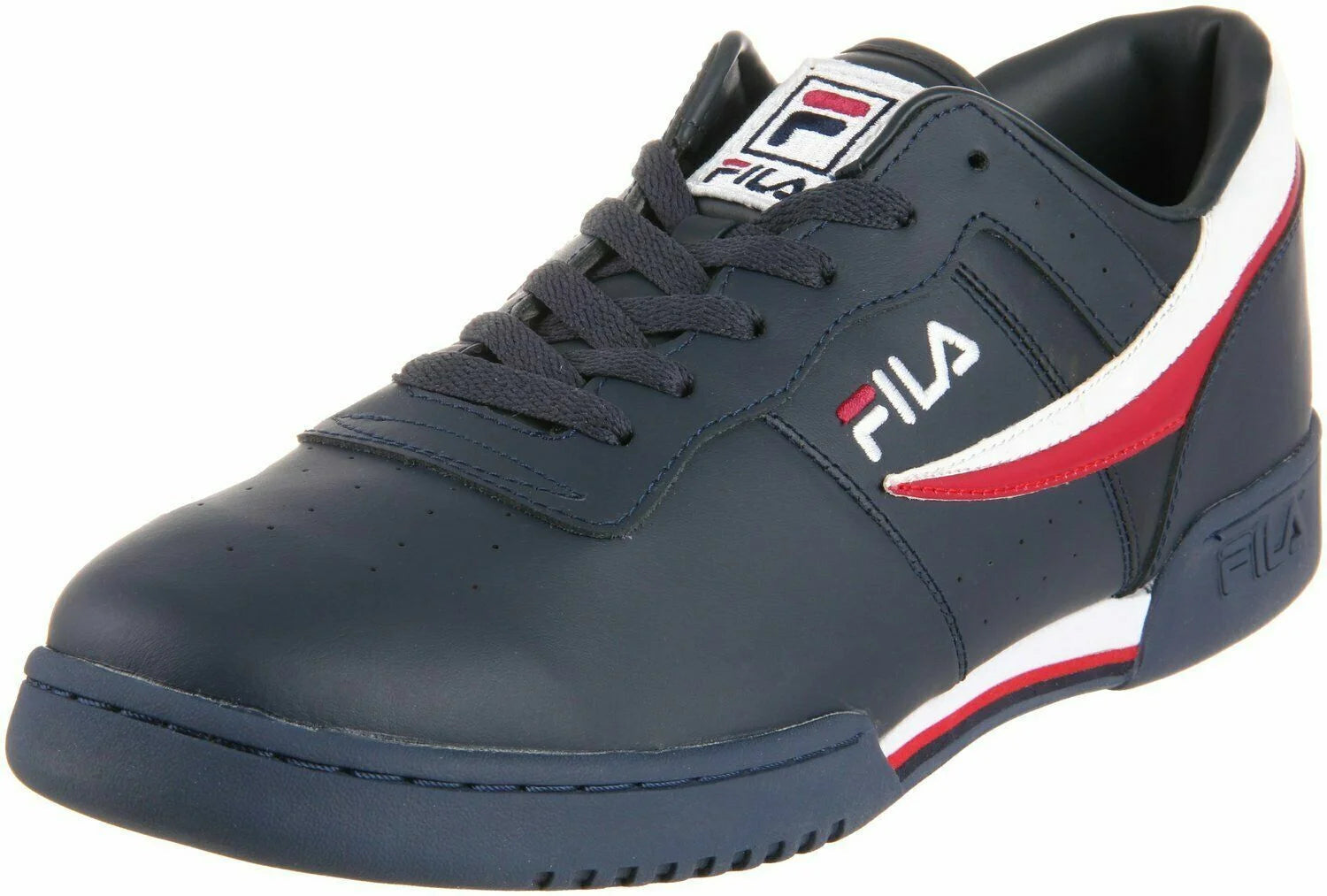FILA ORIGINAL FITNESS TRAINERS SPORT SNEAKERS MEN SHOES NAVY/WHITE SIZE 10.5 NEW