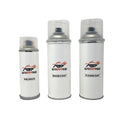 ABP Repair Paint 12 Oz Basecoat, Clearcoat (1K) and Primer (1K) Compatible With Prestige Silver Metallic Mazda 929 || Code: 5G