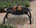 DeckMate Steel Quick Collapse Fire Bowl, 25 dia.