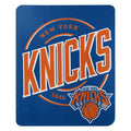 New York Basketball Knicks Campaign Fleece Throw Blanket 50X60