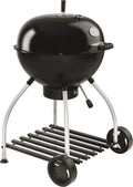 25005 Sport F60 Premium Charcoal Kettle Grill, 24-Inch (60 Cm), Black