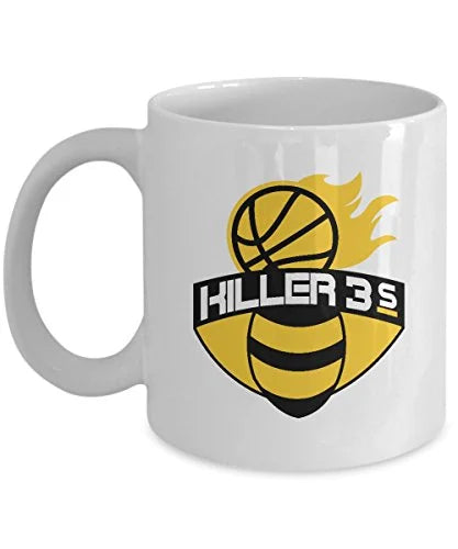 Basketball Coffee Mug - Killer 3 S - Player Gifts - 11 oz Ceramic Cup