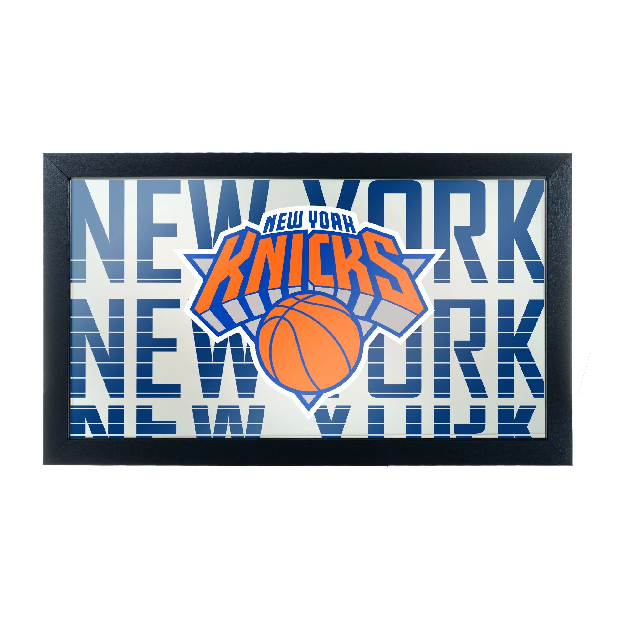 NBA Framed Logo Mirror - City - New York Knicks