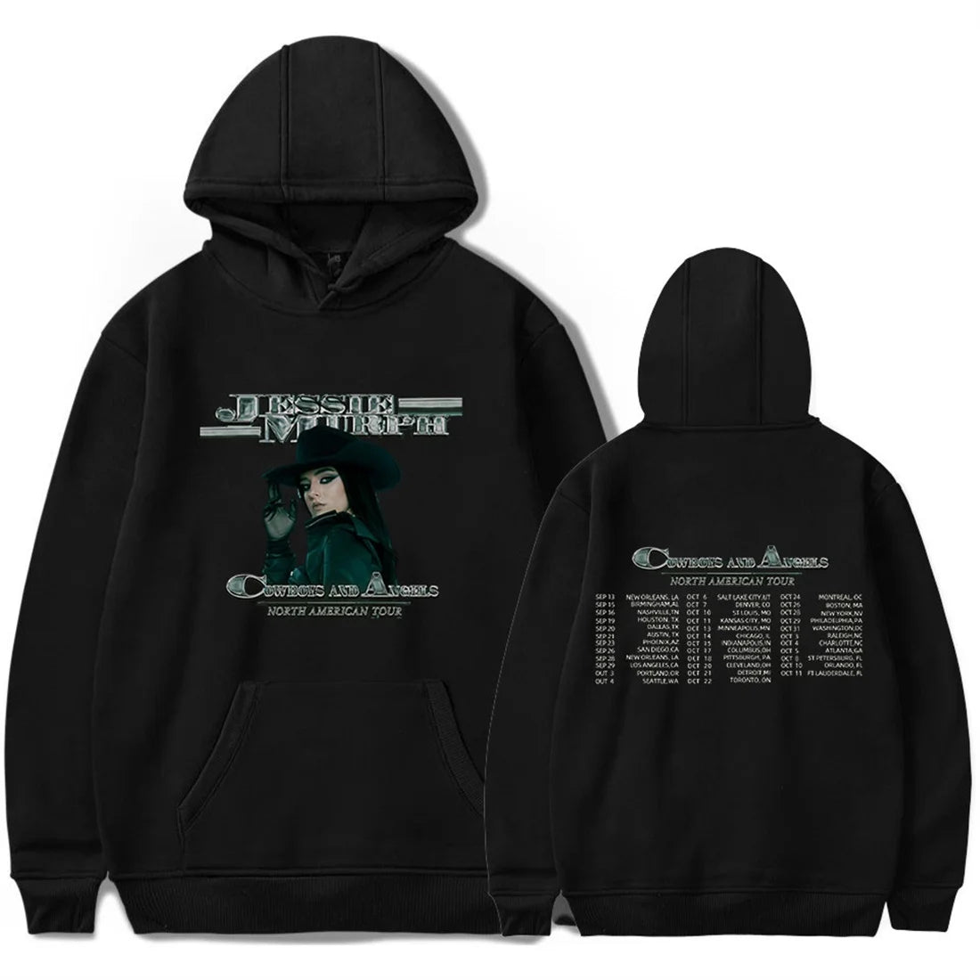 Jessie Murph Tour 2023 Hoodie Unisex Longsleeve Cosplay Sweatshirt Casual Pullover