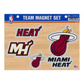 Miami Heat Official NBA 8 inch x 11 inch  Team Car Magnet Sheet by Rico