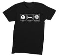 XtraFly Apparel Mens Eat Sleep Volleyball Sports Fan Player Lover Beach Coach Team Gift T-Shirt