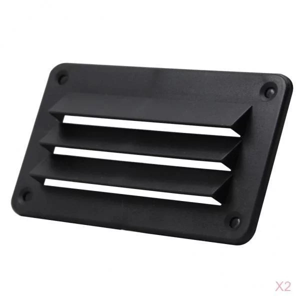 RV Car Marine ABS Slot Louver Vent Grille Cover Ventilation