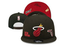 Miami-heat Basketball Cap Pro League Hat Adjustable Flat Cap