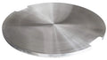 Elementi Stainless Steel Outdoor Metropolis Fire Pit Table Cover Durable Round 21 x 21 x 1 inches Grill Fire Ring Lid Firepit Accessory