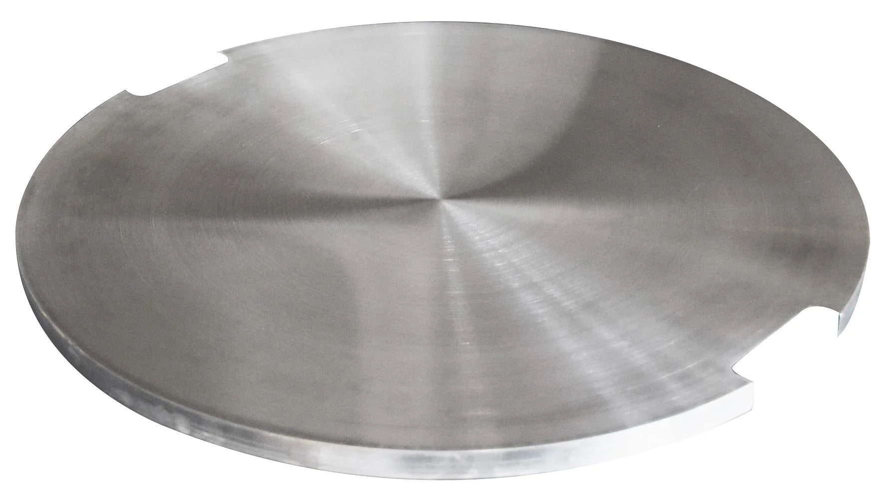 Elementi Stainless Steel Outdoor Metropolis Fire Pit Table Cover Durable Round 21 x 21 x 1 inches Grill Fire Ring Lid Firepit Accessory